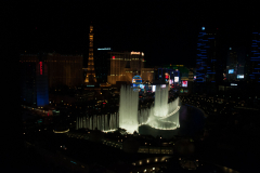 Bellagio foutain at night